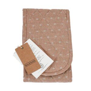 Mini Bee Oven glove and Double Oven Glove Set in Clay